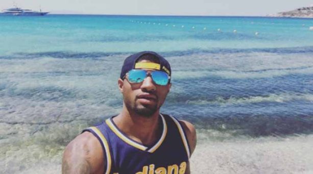 Paul George Rocks Own Jersey On Vacation