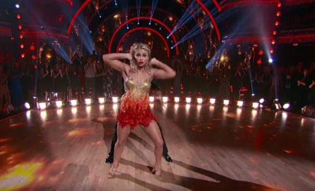 Paige VanZant Freestyles and Salsas in DWTS Finals