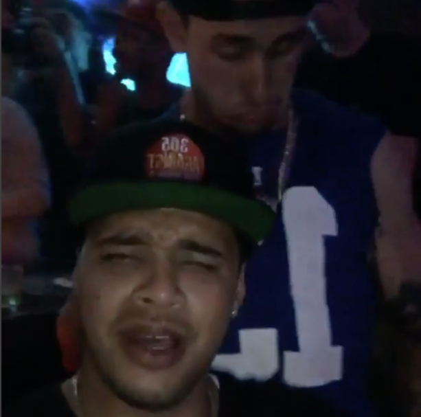 Nobody even knew I was in Miami except for you T...
