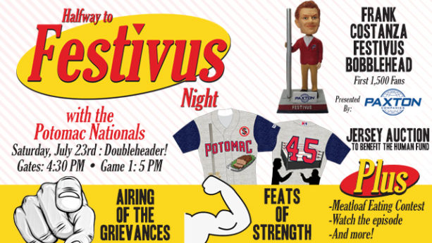 Festivus Day at the Ballpark!