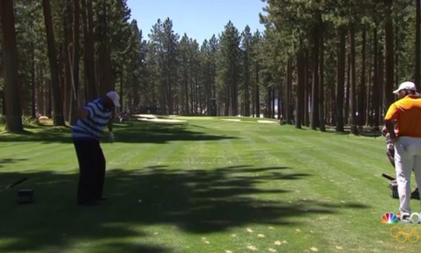 Charles Barkley Hits Amazing One Handed Shot